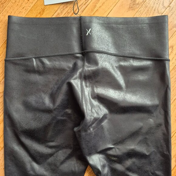 Knix Papaya Faux Leather Leggings XL - Picture 10 of 16